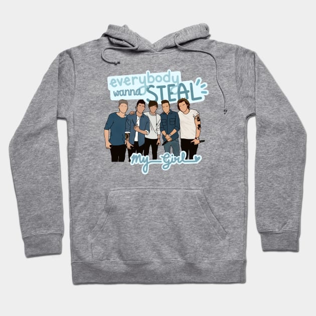 1D Steal My Girl Hoodie by Sofia Kaitlyn Company